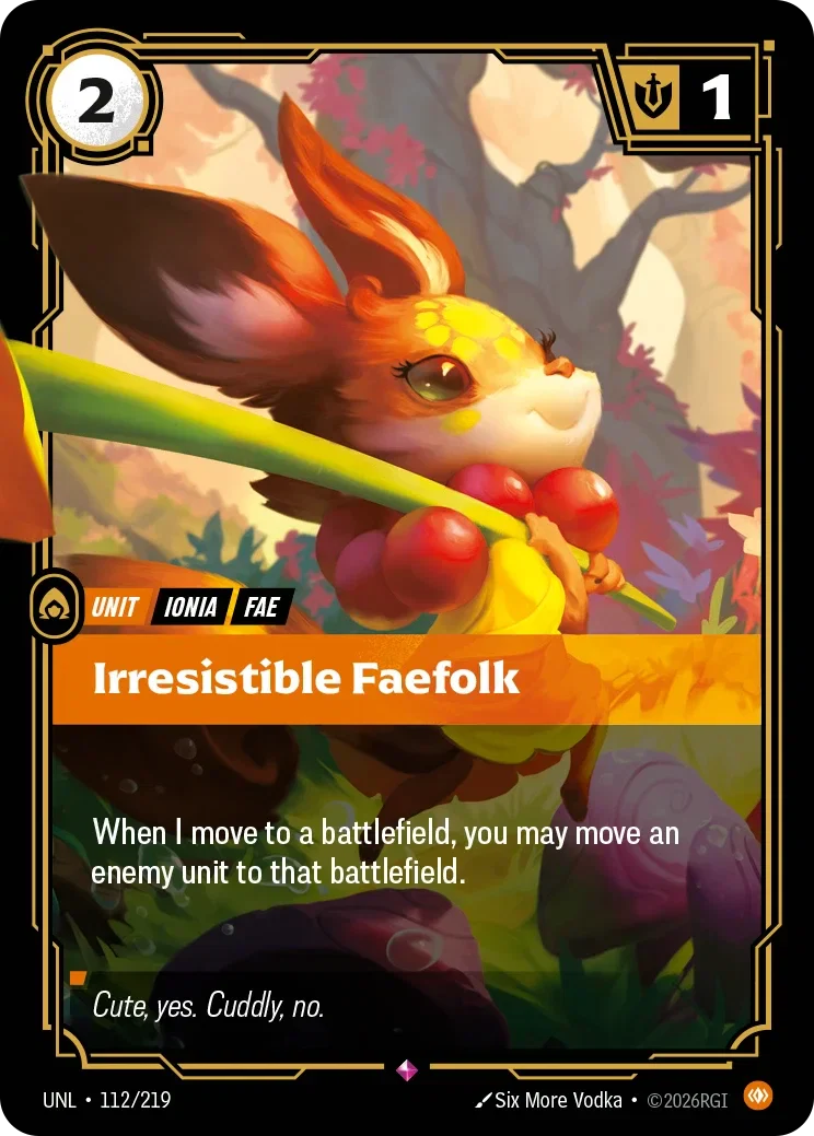 Irresistible Faefolk - 112/219 (UNL)  Rare
