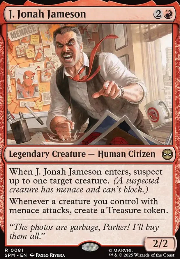 J. Jonah Jameson [ #0081 ] (SPM-R) - Image 2