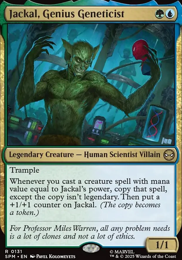 Jackal, Genius Geneticist [ #0131 ] (SPM-R) - Image 2