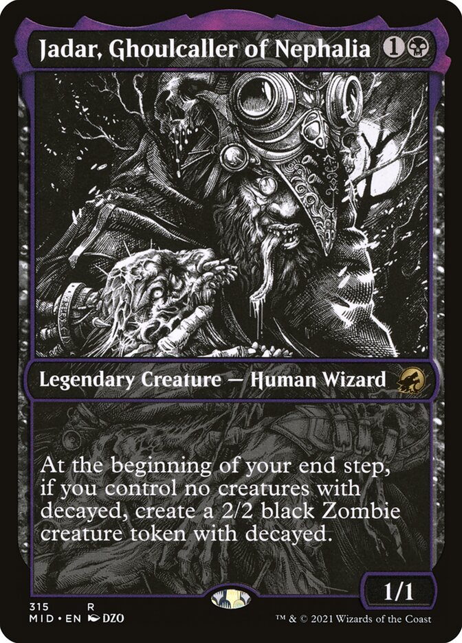 Jadar, Ghoulcaller of Nephalia [#315 Showcase] (MID-R) Light Play