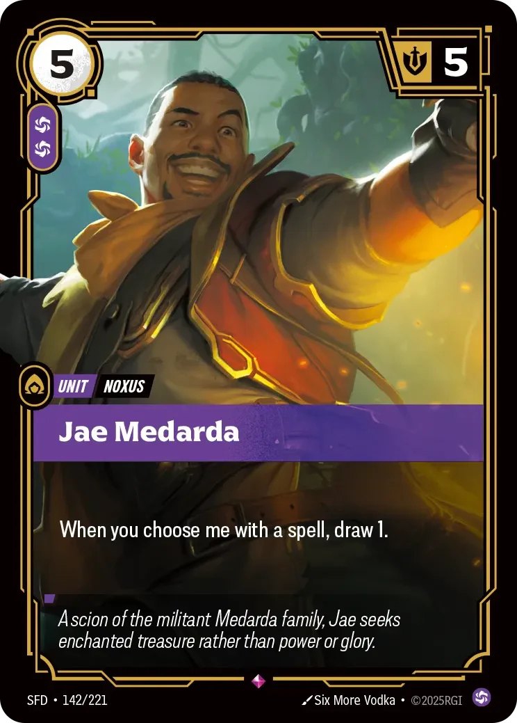 Jae Medarda - 142/221 (SFD) Rare