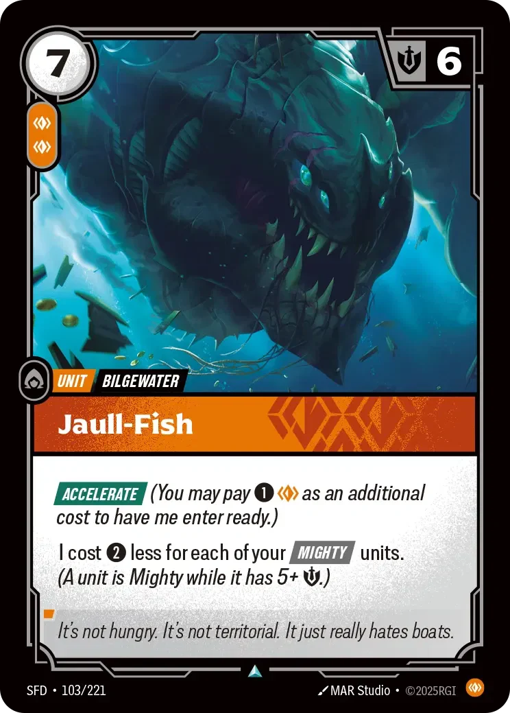Jaull-Fish - 103/221 (SFD) Uncommon
