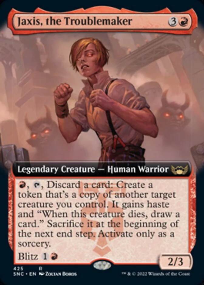 Jaxis, the Troublemaker [ #425 Extended Art ] (SNC-R)