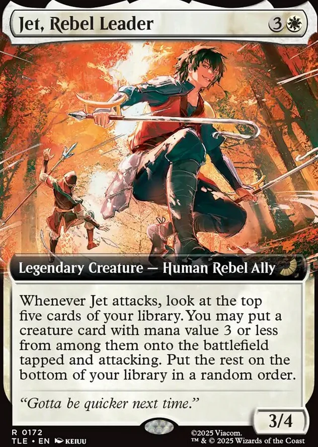 Jet, Rebel Leader [ #0172 Extended Art ] (TLE-R) - Image 2