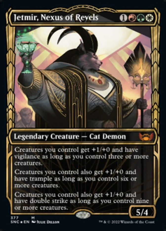 Jetmir, Nexus of Revels [ #377 Gilded Foil ] (SNC-M)