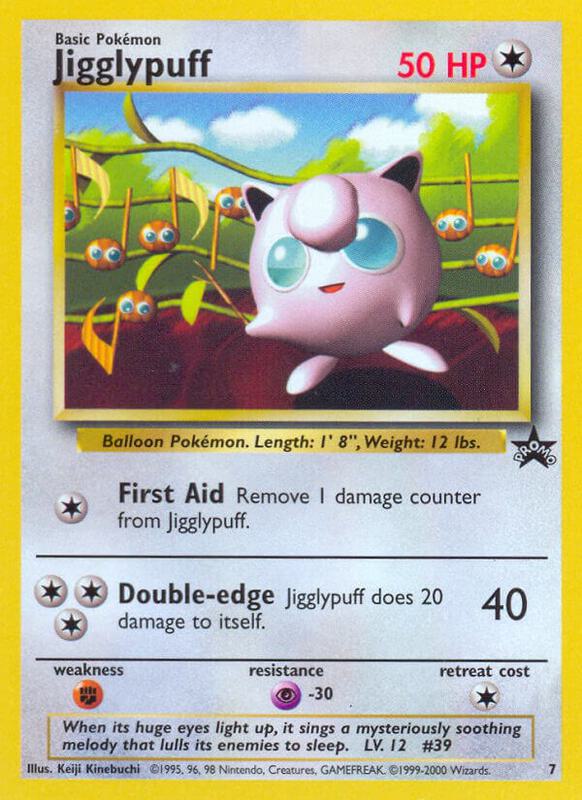 Jigglypuff 7 (PR) WoTC Promo - Light Play