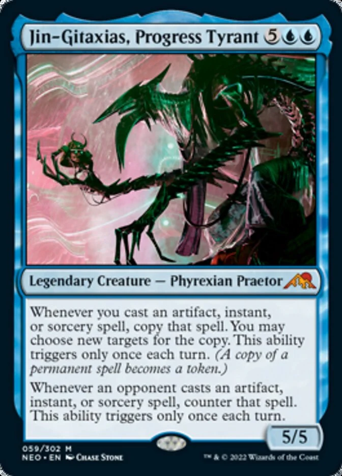 Jin-Gitaxias, Progress Tyrant [ #059/302 ] (NEO-M)