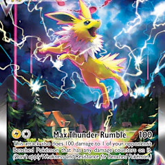 Jolteon VMAX - SWSH184 (SWSH:PR) Promo - Moderate Play Holofoil