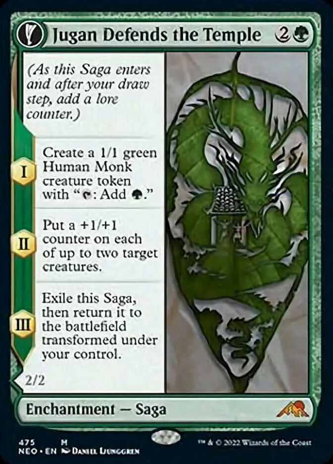 Jugan Defends the Temple // Remnant of the Rising Star [ #475 Extended Art ] (NEO-M)