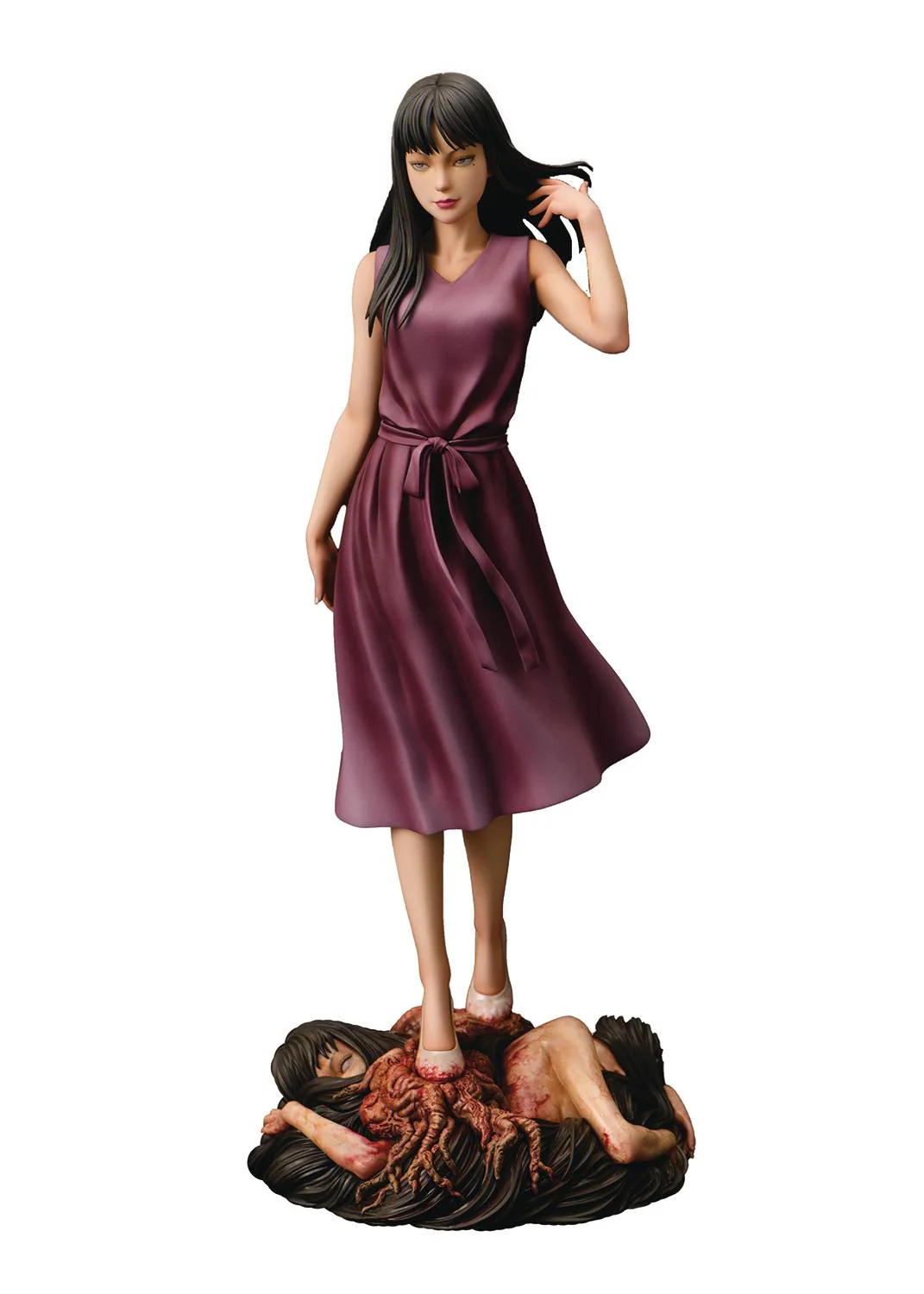 JUNJI ITO X YOSHIKI FUJIMOTO TOMIE COLLABORATION STATUE