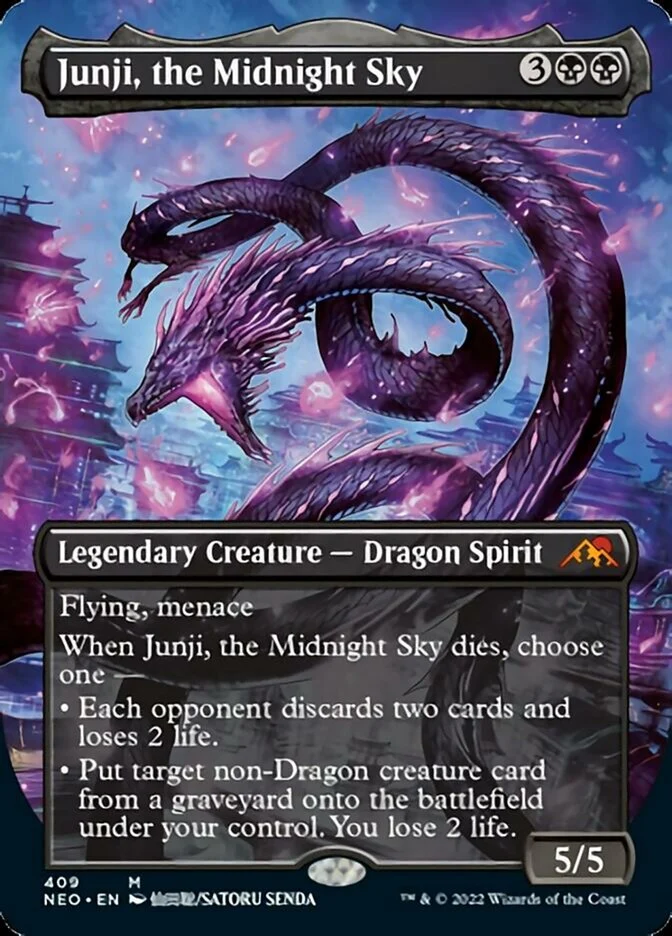 Junji, the Midnight Sky [ #409 Alternate-Art Borderless ] (NEO-M)