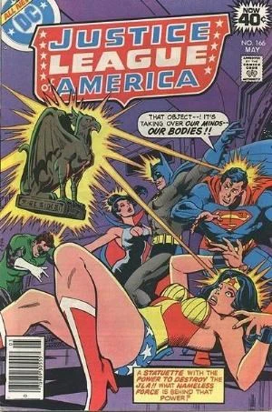 Justice League Of America (1960 Series) #166 (8.5) Secret Society of Super-Villains switch bodies with the JLA.