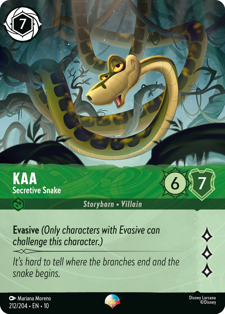 Kaa - Secretive Snake (212/204 - Whispers in the Well) Epic