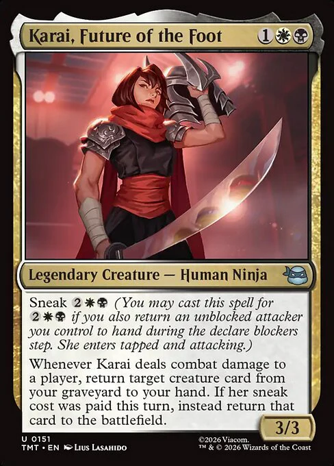 Karai, Future of the Foot [ #0151 ] (TMT-U) - Image 2