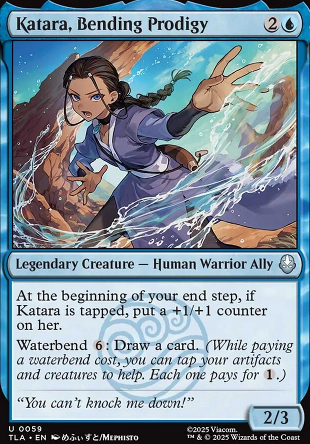 Katara, Bending Prodigy [ #0059 ] (TLA-U) - Image 2