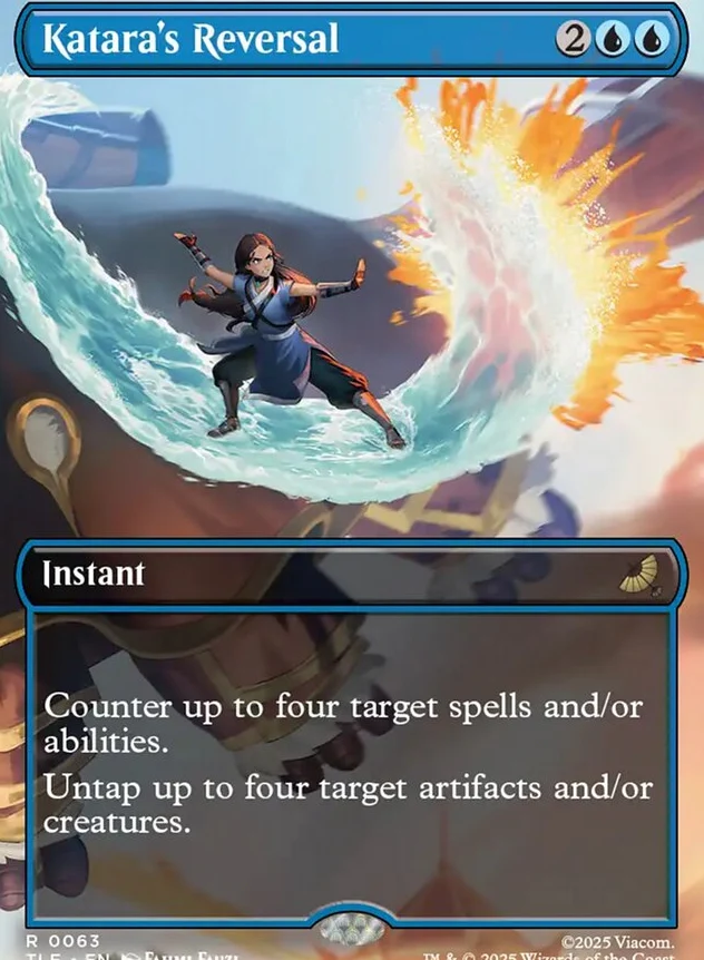 Katara's Reversal [ #0063 Borderless ] (TLE-R) - Image 2