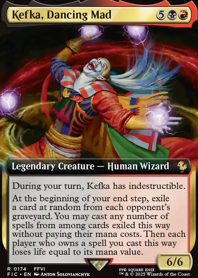 Kefka, Dancing Mad [ #0174 Extended Art ] (FIC-R) - Image 2