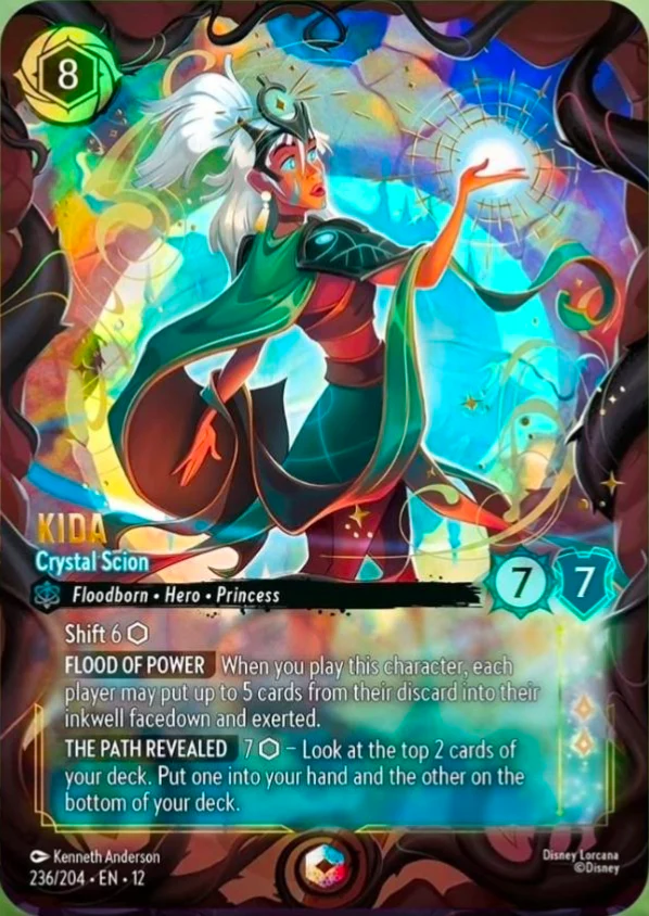 Kida - Crystal Scion (Wilds Unknown - 236/204) Enchanted