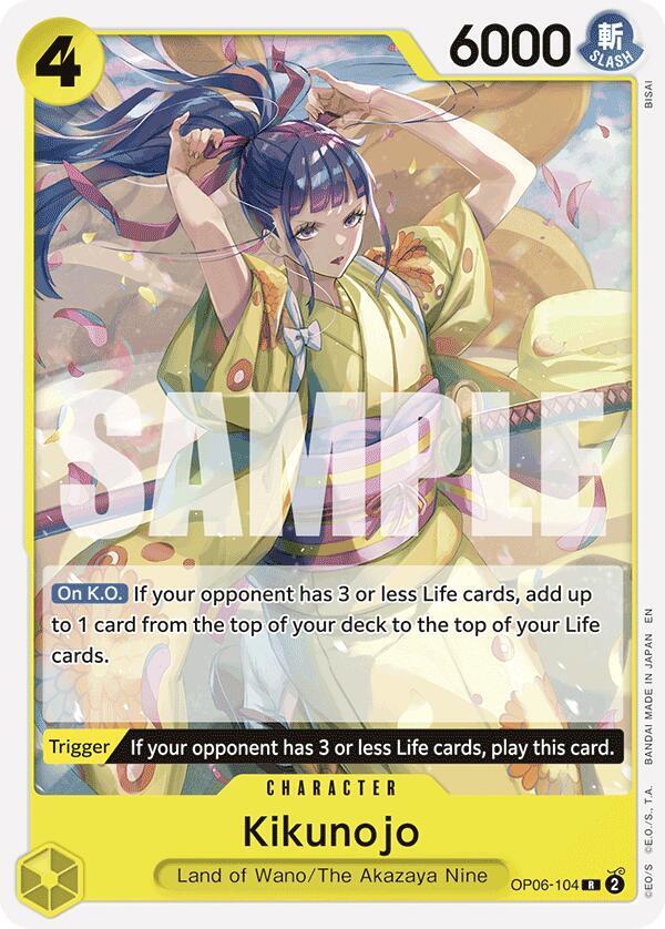 Kikunojo (OP06-104 R)(Reprint)