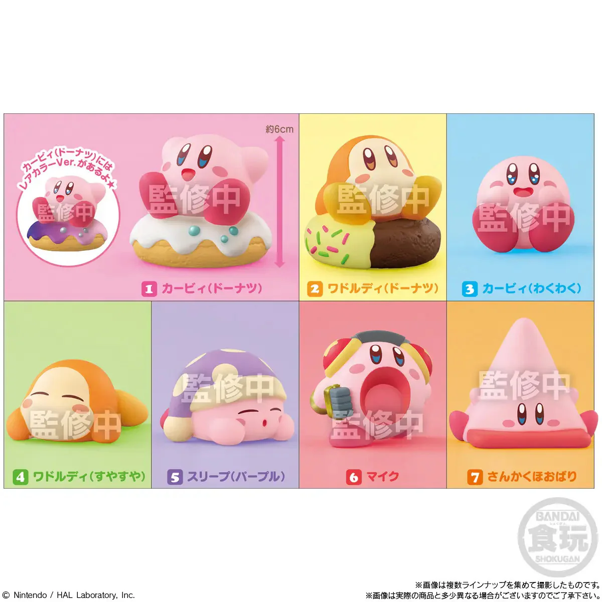 Kirby Friends 5: Mini Figure – Kirby (Donut)