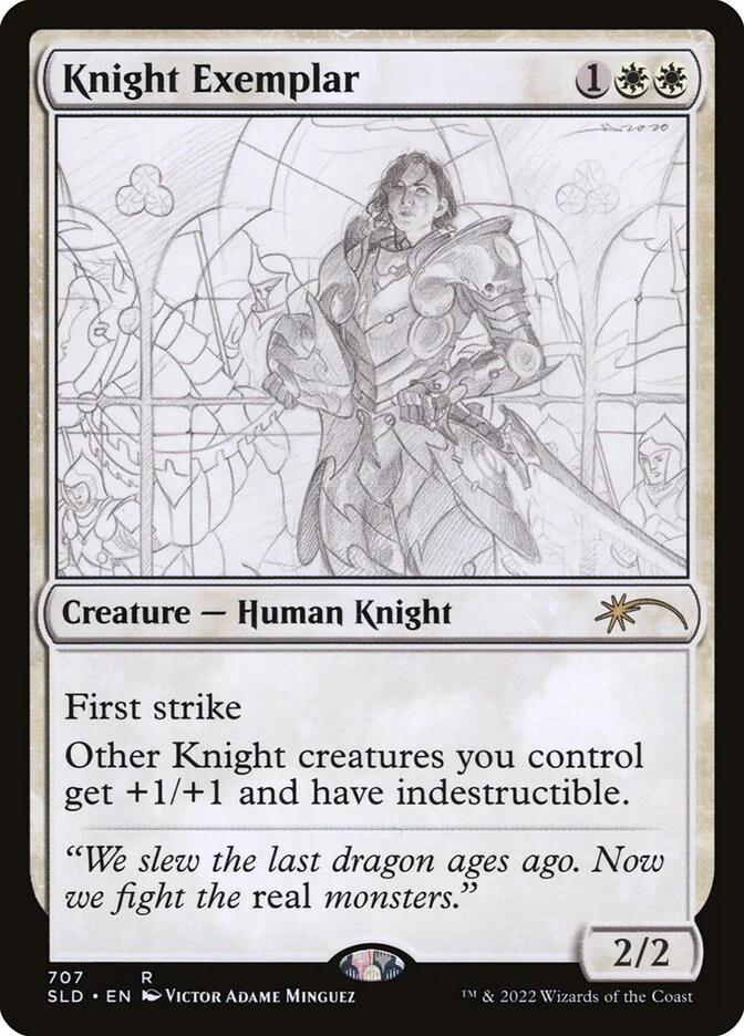 Knight Exemplar [ #707 ] (SLD-R)