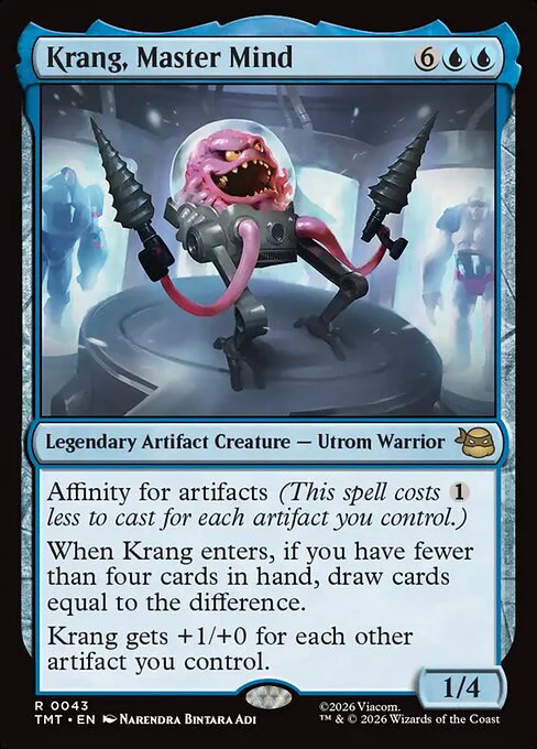 Krang, Master Mind [ #0043 ] (TMT-R) - Image 2