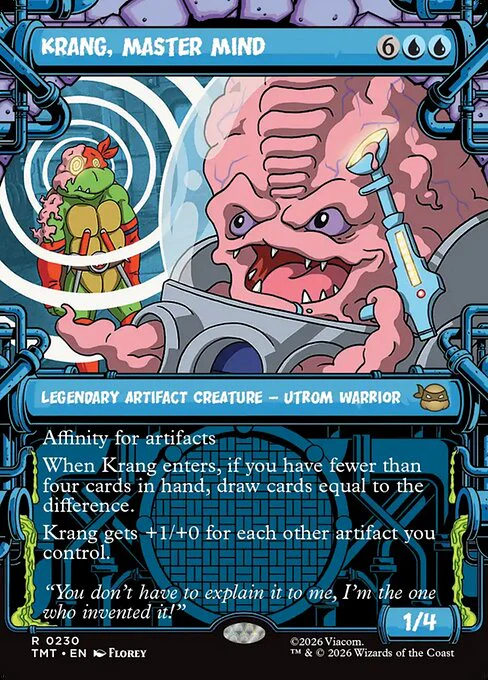Krang, Master Mind [ #0230 Sewer Frame Showcase ] (TMT-R)