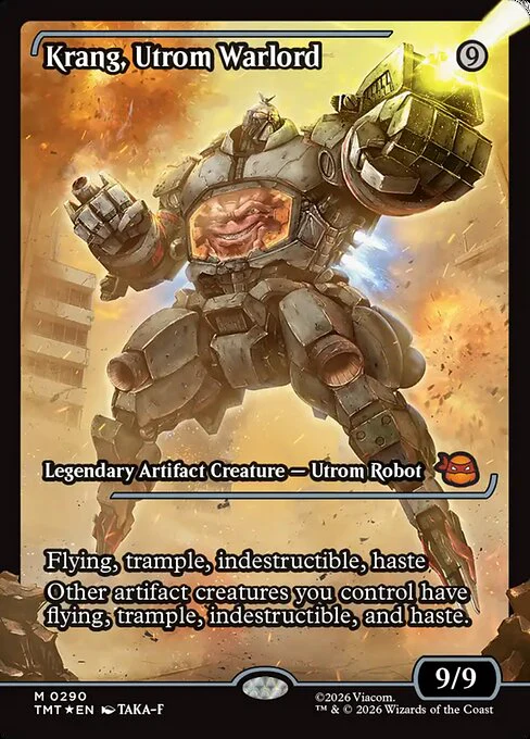 Krang, Utrom Warlord [ #0290 Japan Showcase ] (TMT-M)