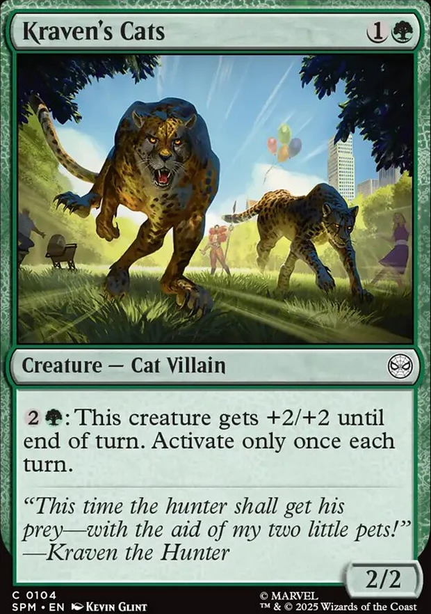 Kraven's Cats [ #0104 ] (SPM-C)