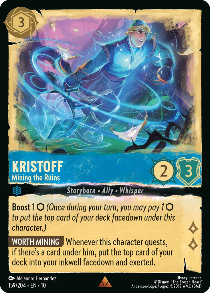 Kristoff - Mining the Ruins (159/204 - Whispers in the Well) Rare
