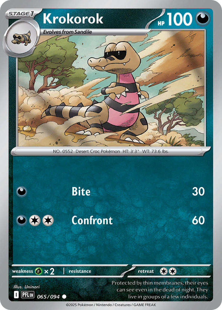 Krokorok - 065/094 (PFL) Common