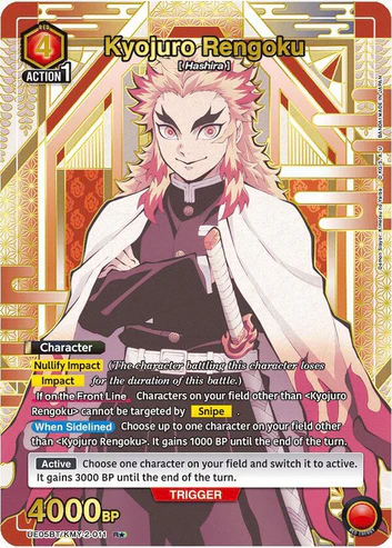 Kyojuro Rengoku (011) (R*) - UE05BT: Demon Slayer: Kimetsu no Yaiba (UE05BT)
