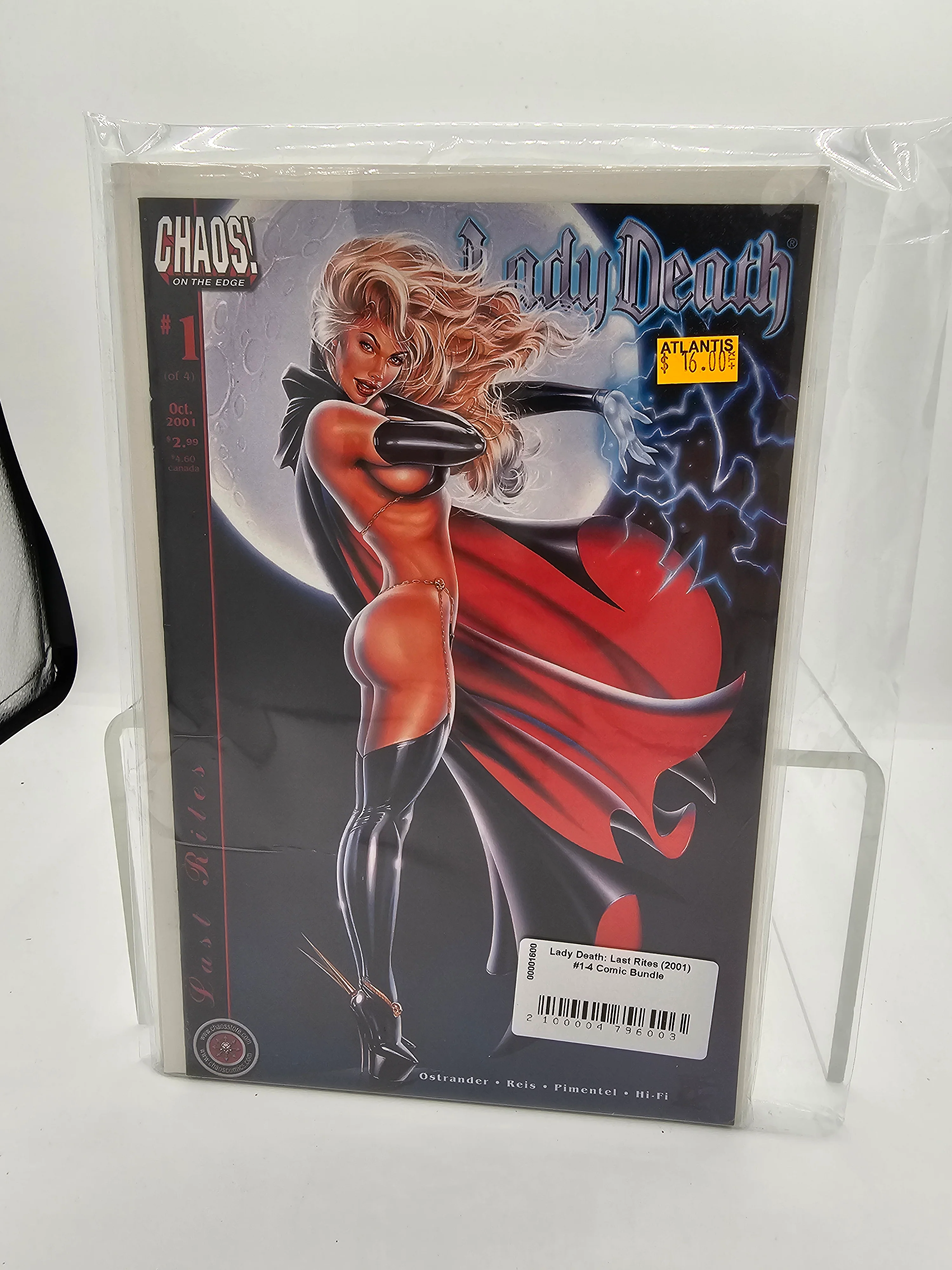 Lady Death: Last Rites (2001) #1-4 Comic Bundle