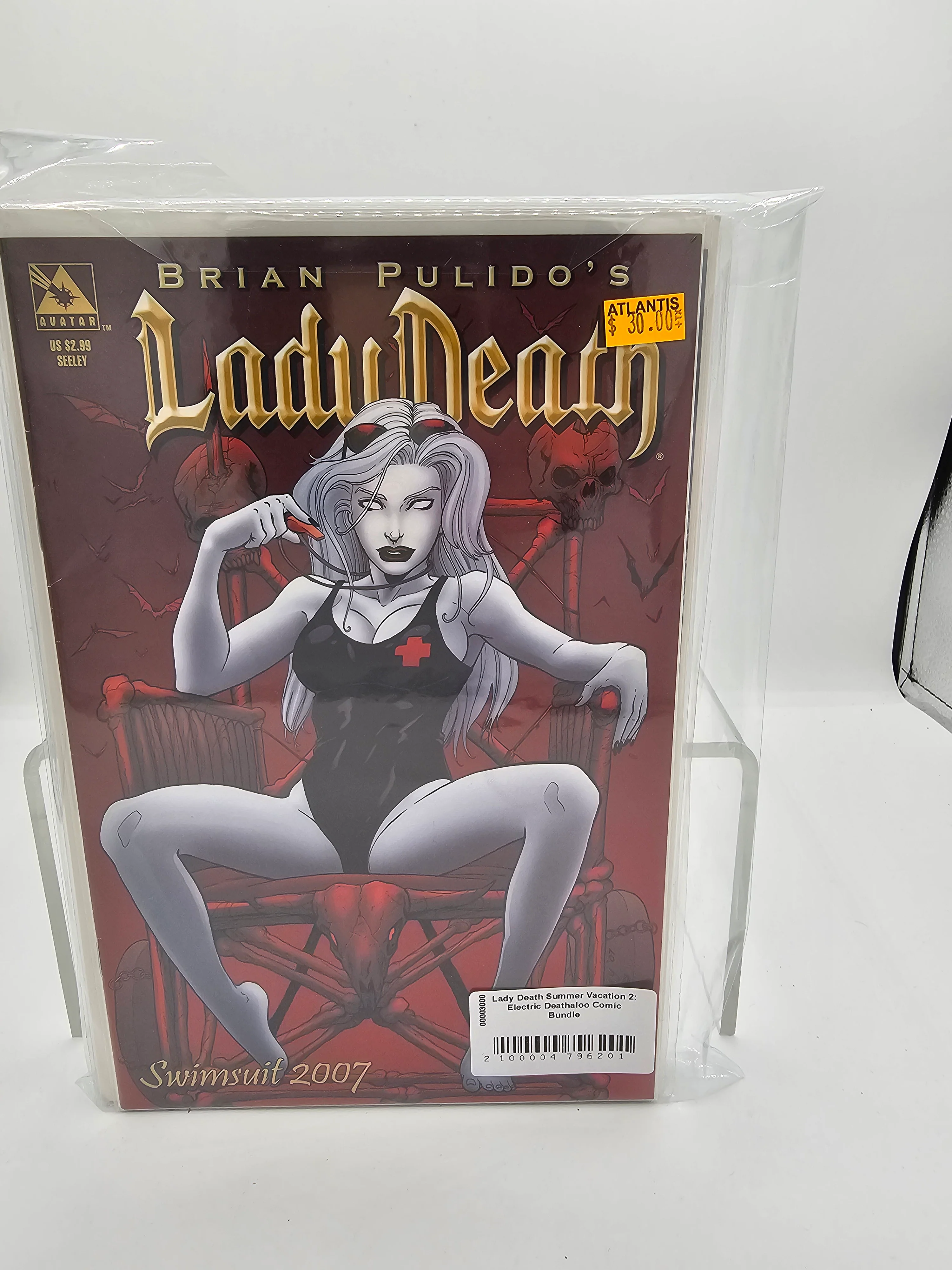 Lady Death Summer Vacation 2: Electric Deathaloo Comic Bundle