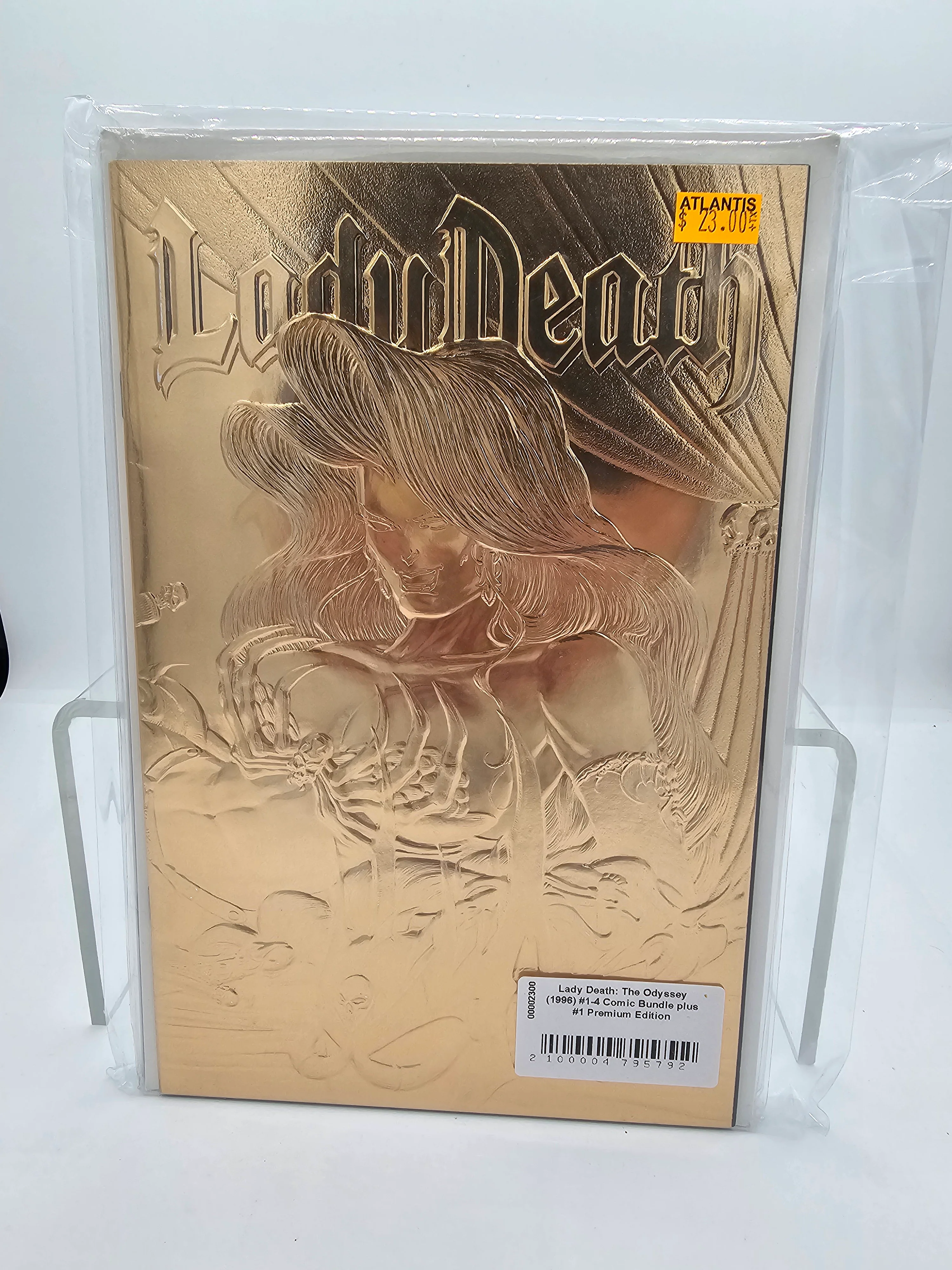 Lady Death: The Odyssey (1996) #1-4 Comic Bundle plus #1 Premium Edition