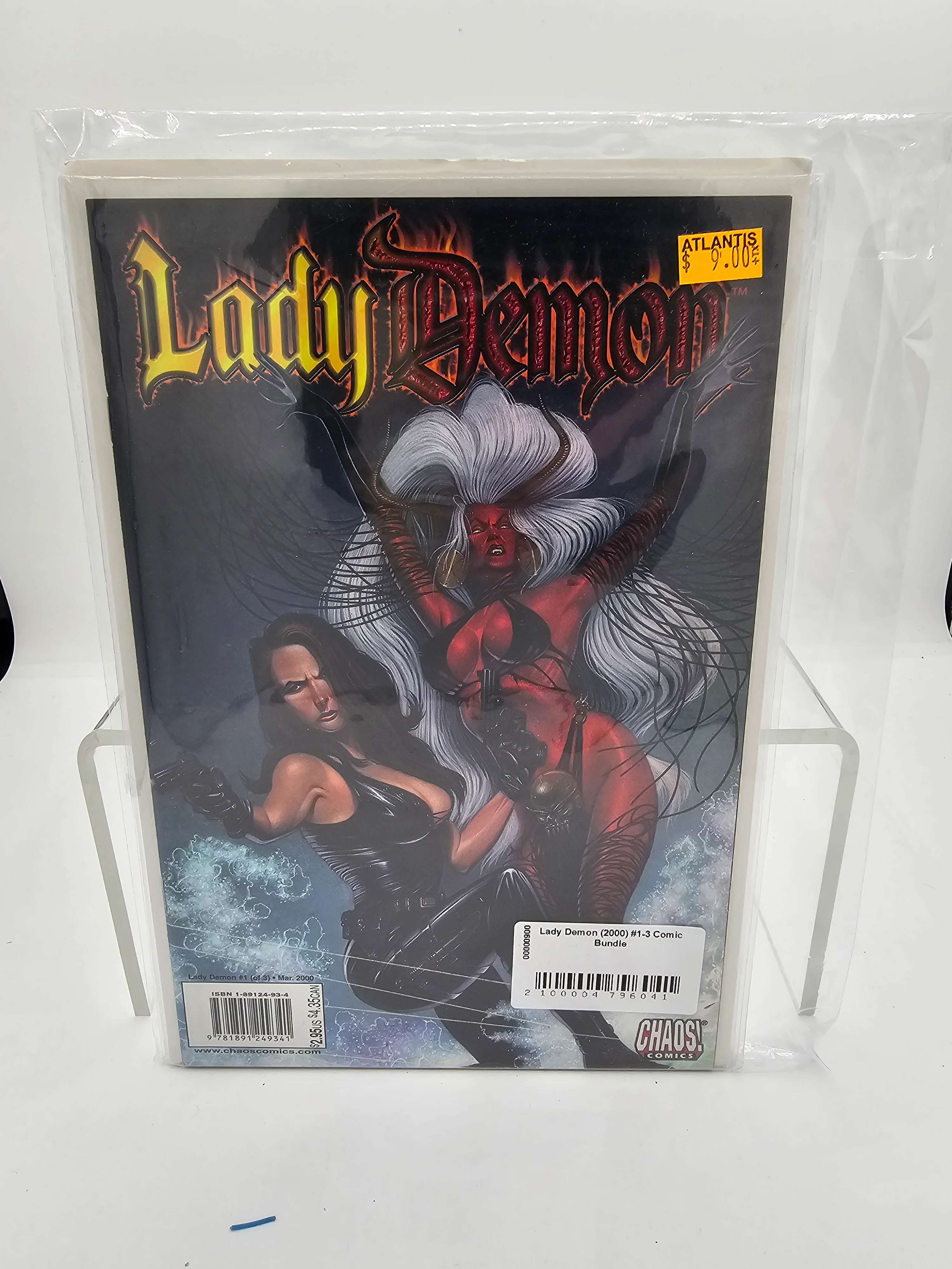 Lady Demon (2000) #1-3 Comic Bundle