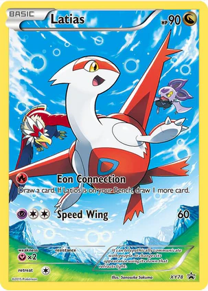Latias (Full Art Promo) - XY78 (XY:PR) Promo - Light Play Holofoil