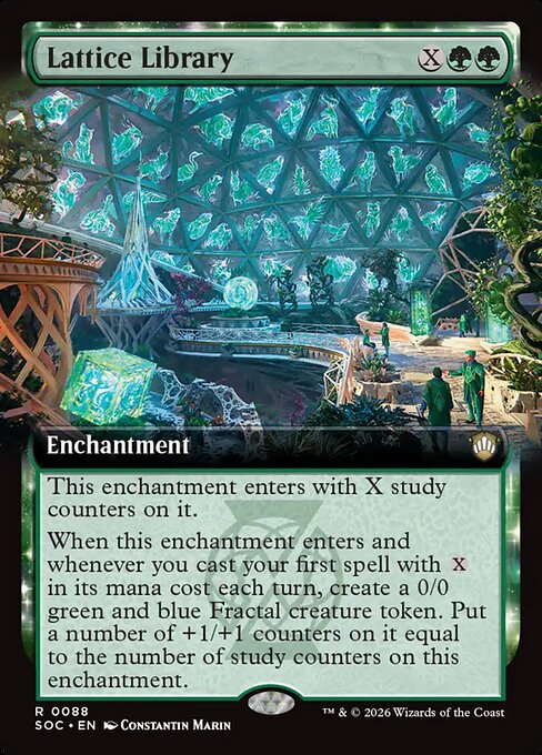 Lattice Library [ #0088 Extended Art ] (SOC-R)