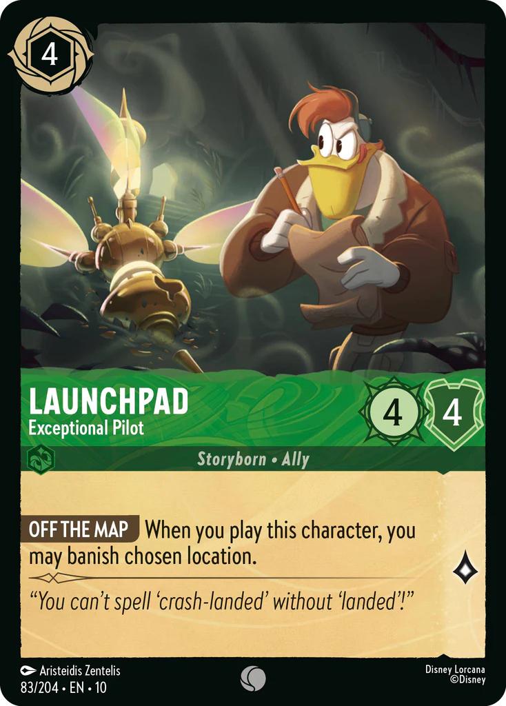 Launchpad - Exceptional Pilot (083/204 - Whispers in the Well) Common