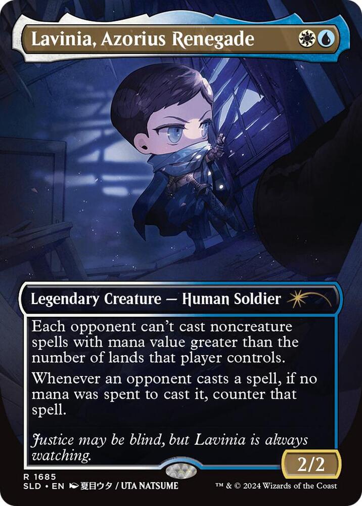 Lavinia, Azorius Renegade [#1685] (SLD-R-FOIL)
