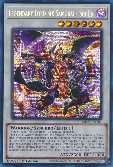 Legendary Lord Six Samurai - Shi En (MP25-EN107) - Image 2
