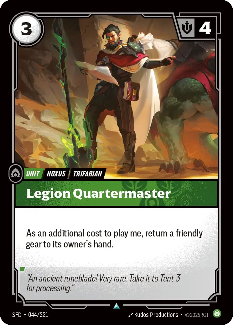 Legion Quartermaster - 044/221 (SFD) Uncommon