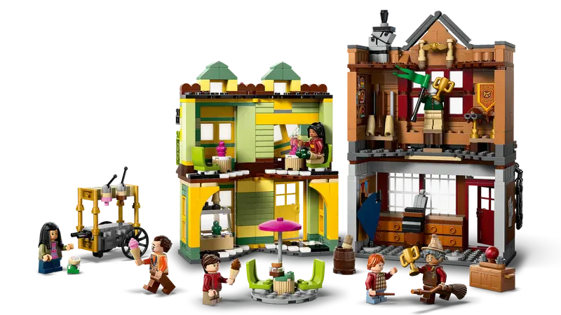 Lego: Harry Potter - Quality Quidditch Supplies and Florean Fortescue’s Ice Cream Parlour (76452) - Image 2