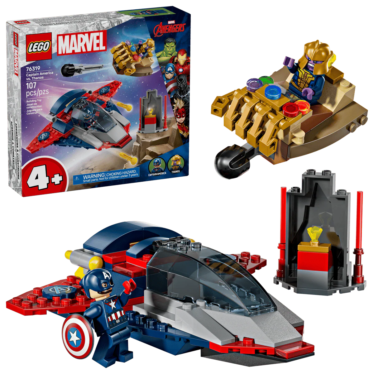 Lego: Marvel - Captain America vs. Thanos (76319)