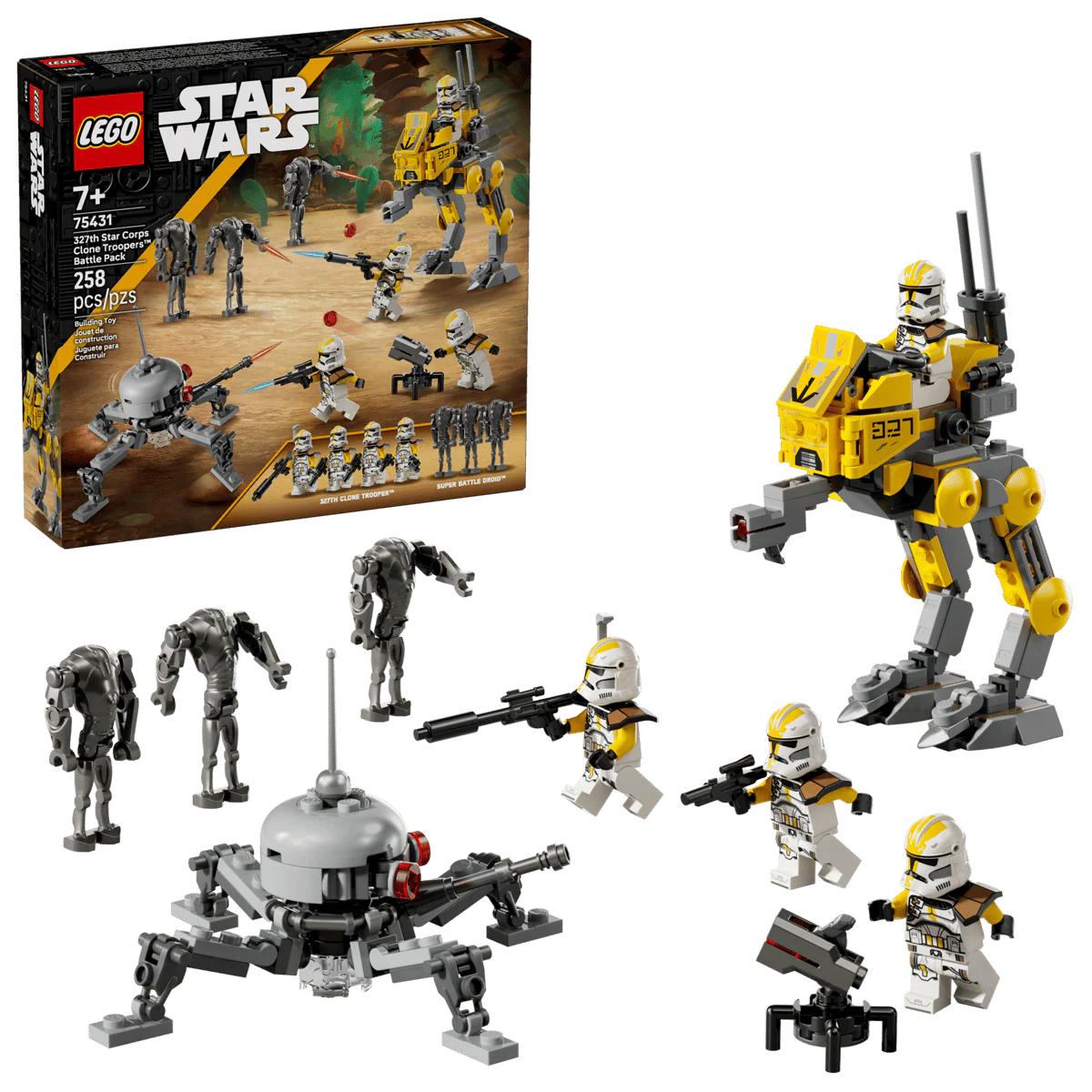 Lego: Star Wars - 327th Star Corps Clone Troopers Battle Pack (75431)