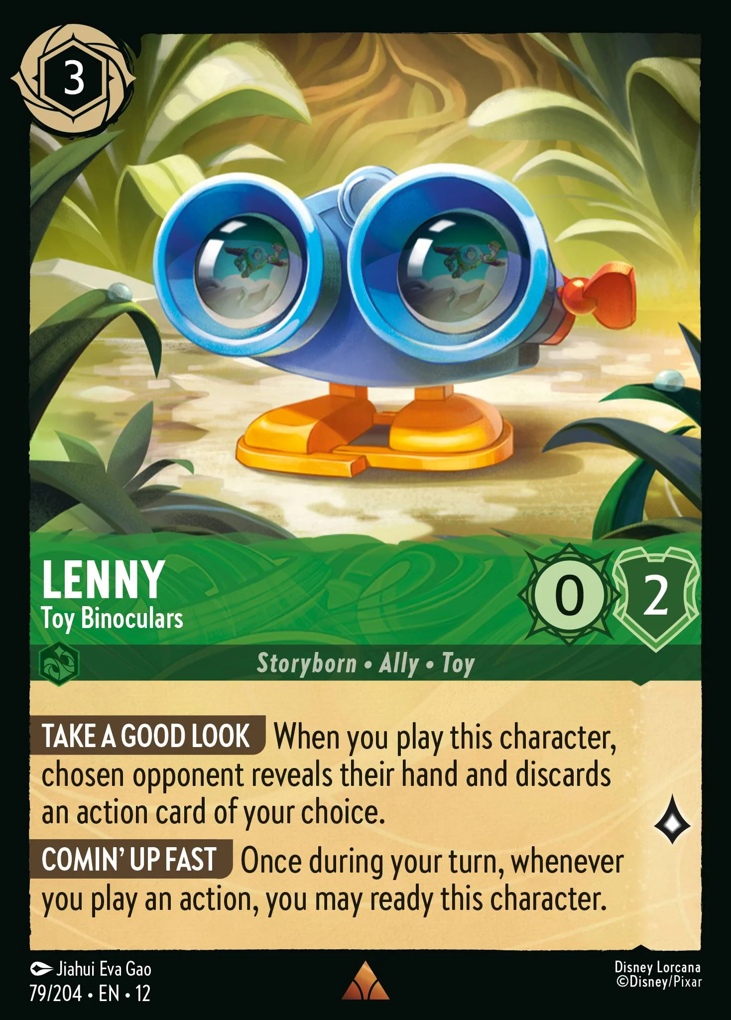 Lenny - Toy Binoculars (Wilds Unknown - 079/204) Rare