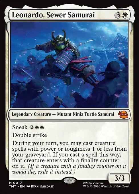 Leonardo, Sewer Samurai [ #0017 ] (TMT-M) - Image 2