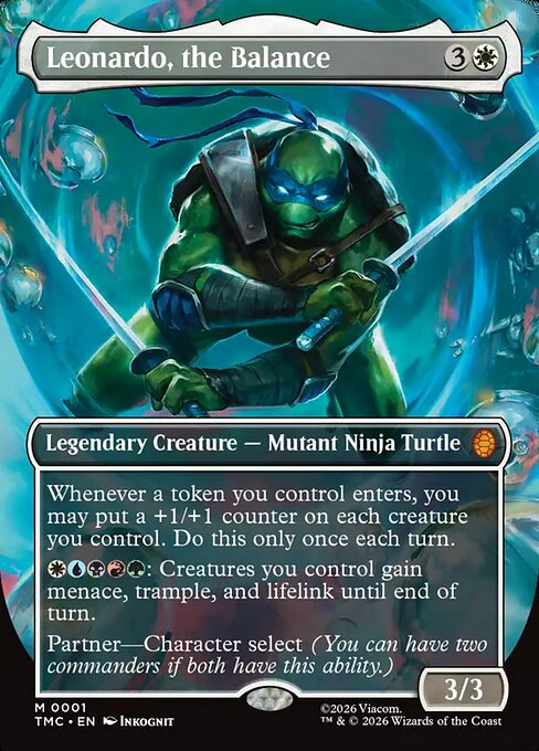 Leonardo, the Balance [ #0001 Borderless ] (TMC-M) - Image 2