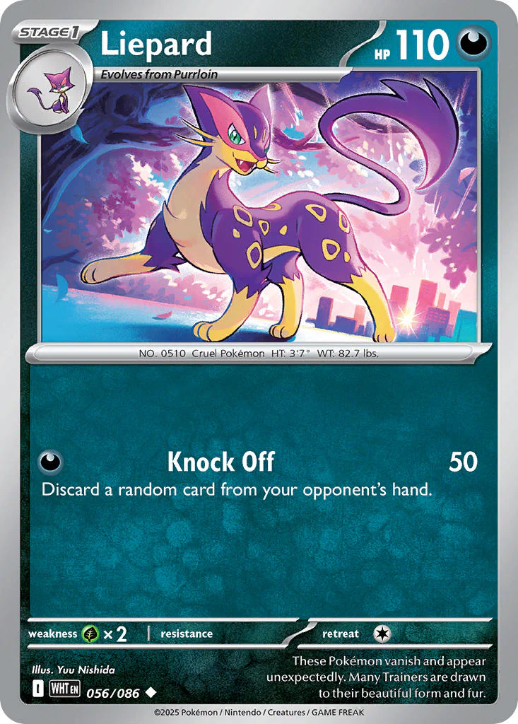 Liepard (Poke Ball Pattern) - 056/086 (WHT) Uncommon