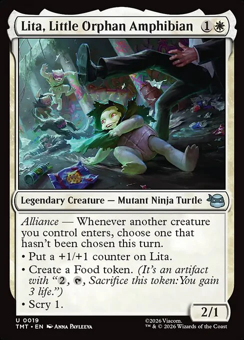 Lita, Little Orphan Amphibian [ #0019 ] (TMT-U)
